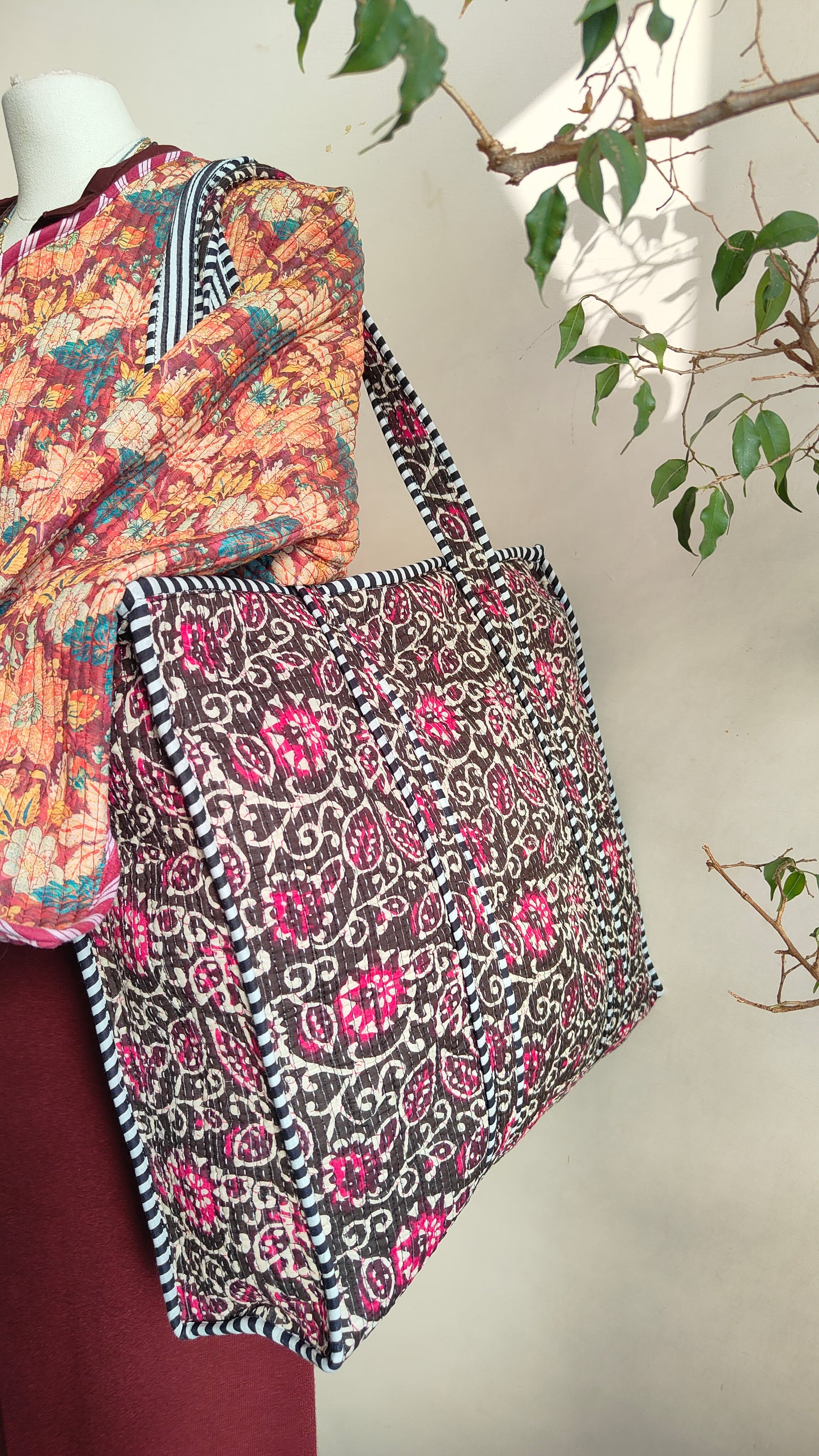 Borsa Trapuntata in Cotone – Maxi