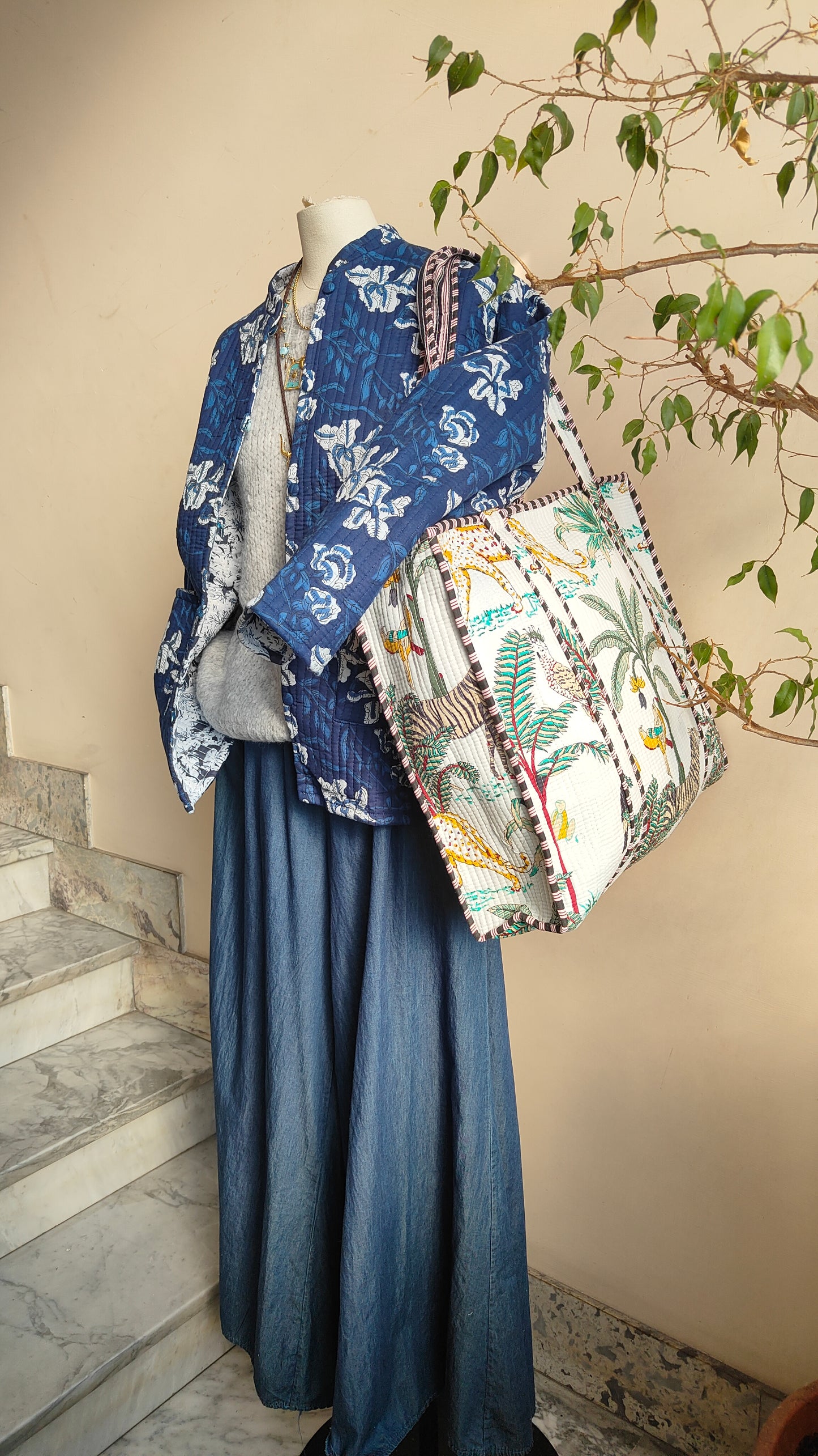 Borsa Trapuntata in Cotone – Maxi