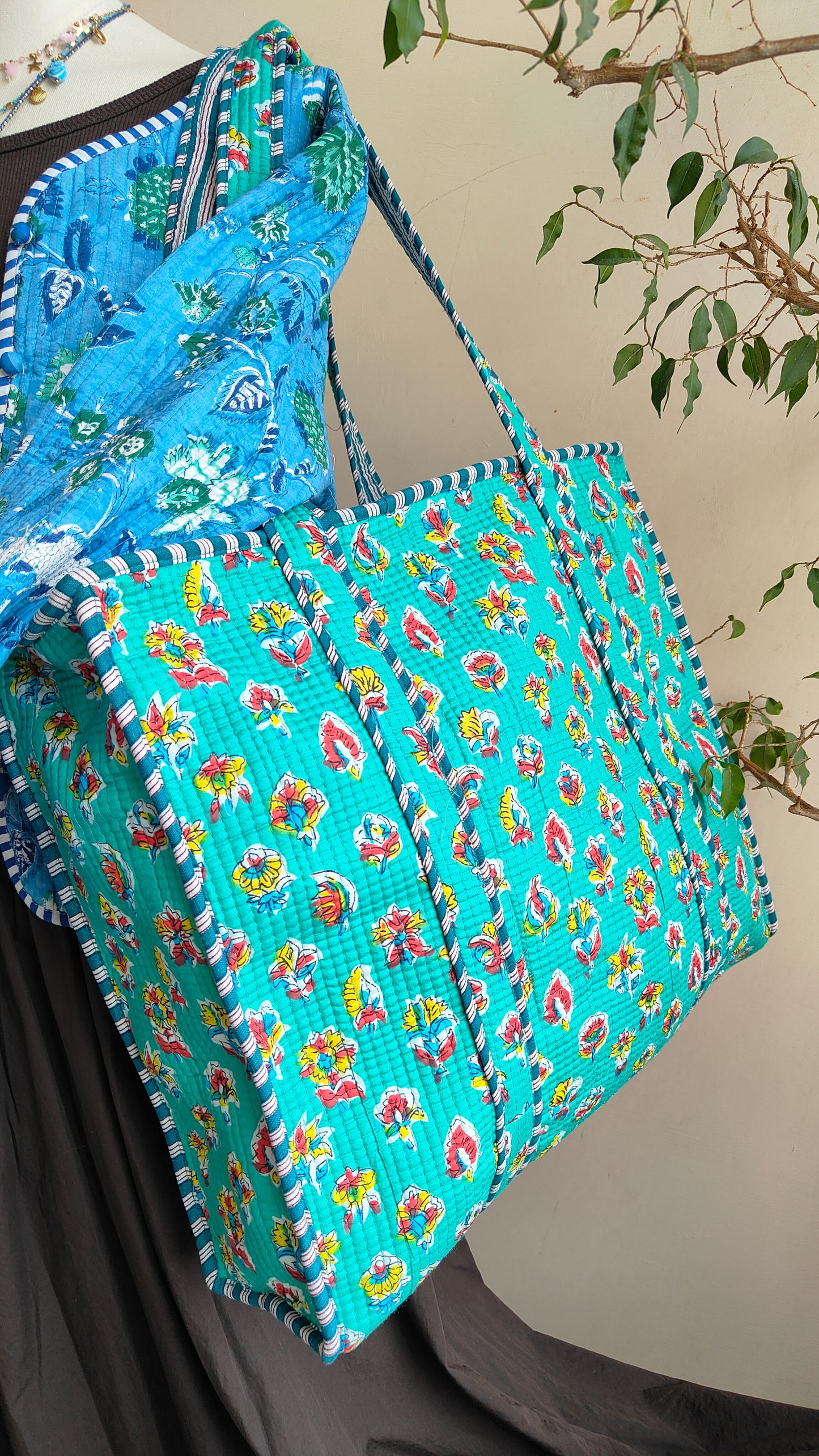 Borsa Trapuntata in Cotone – Maxi