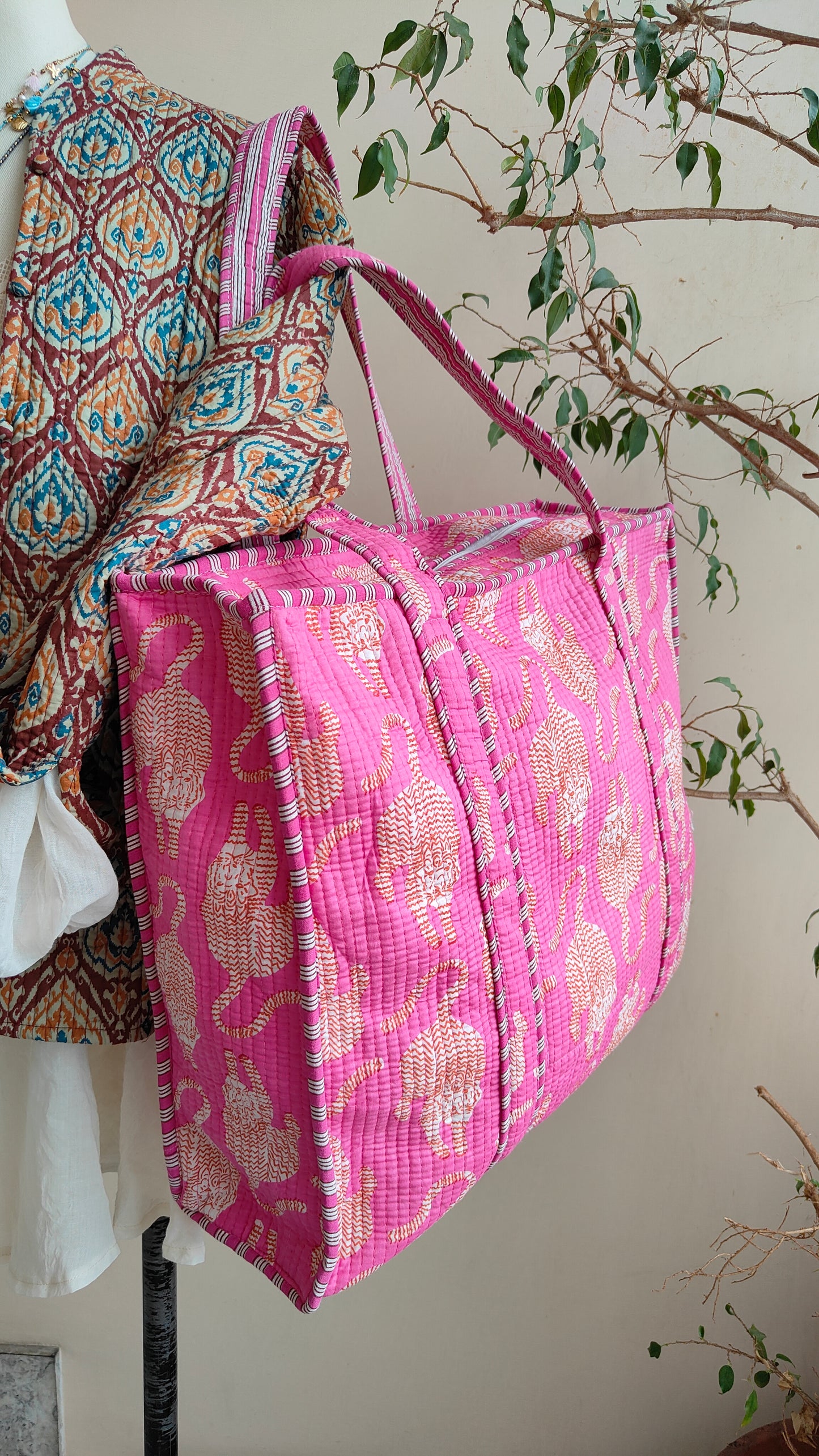 Borsa Trapuntata in Cotone – Maxi