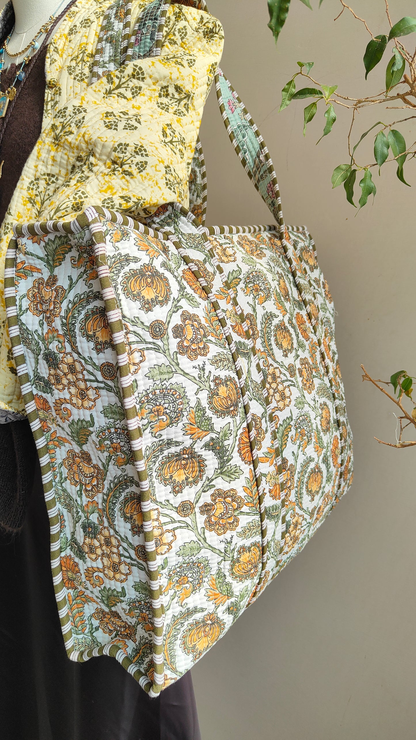 Borsa Trapuntata in Cotone – Maxi