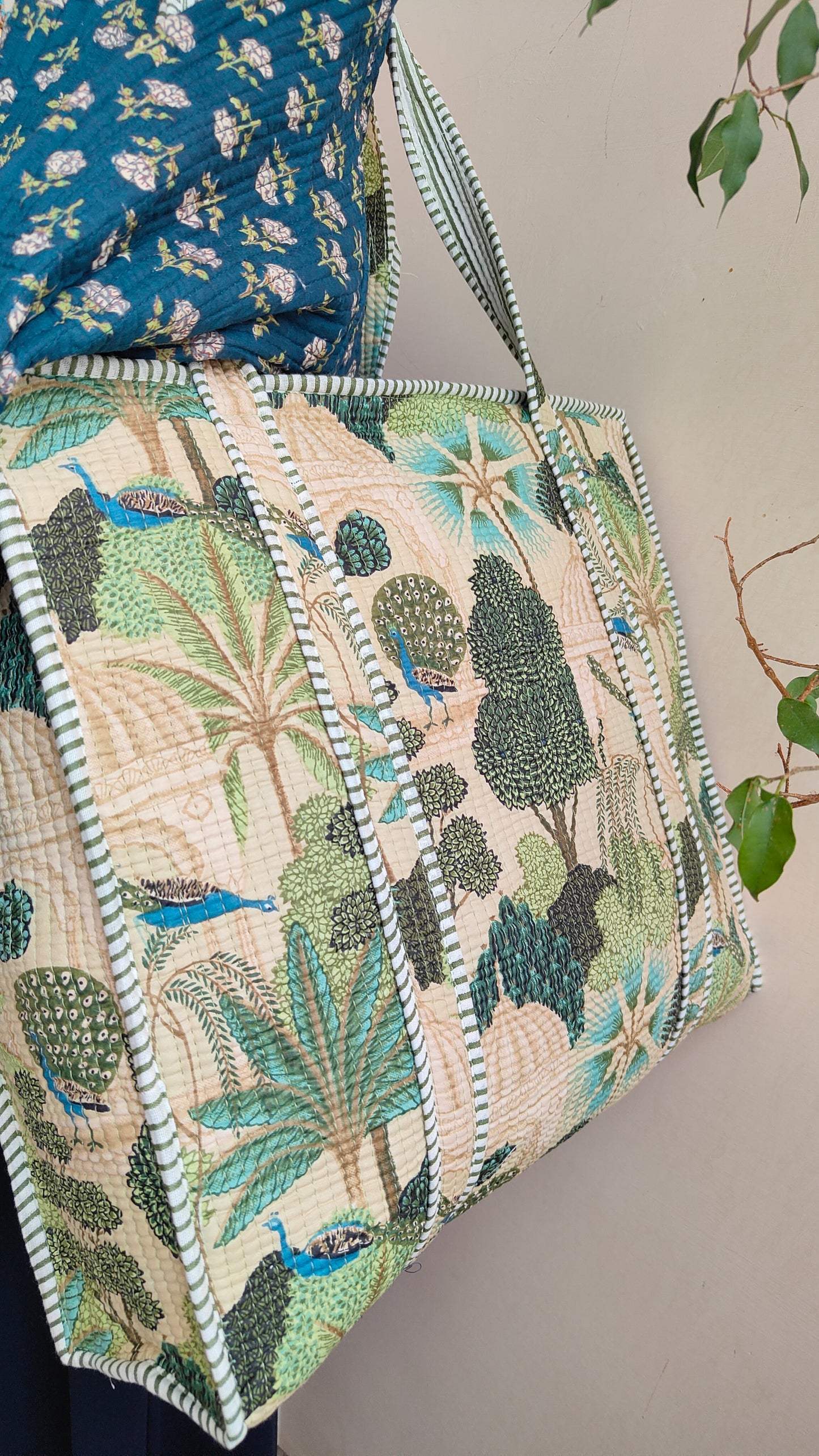 Borsa Trapuntata in Cotone – Maxi