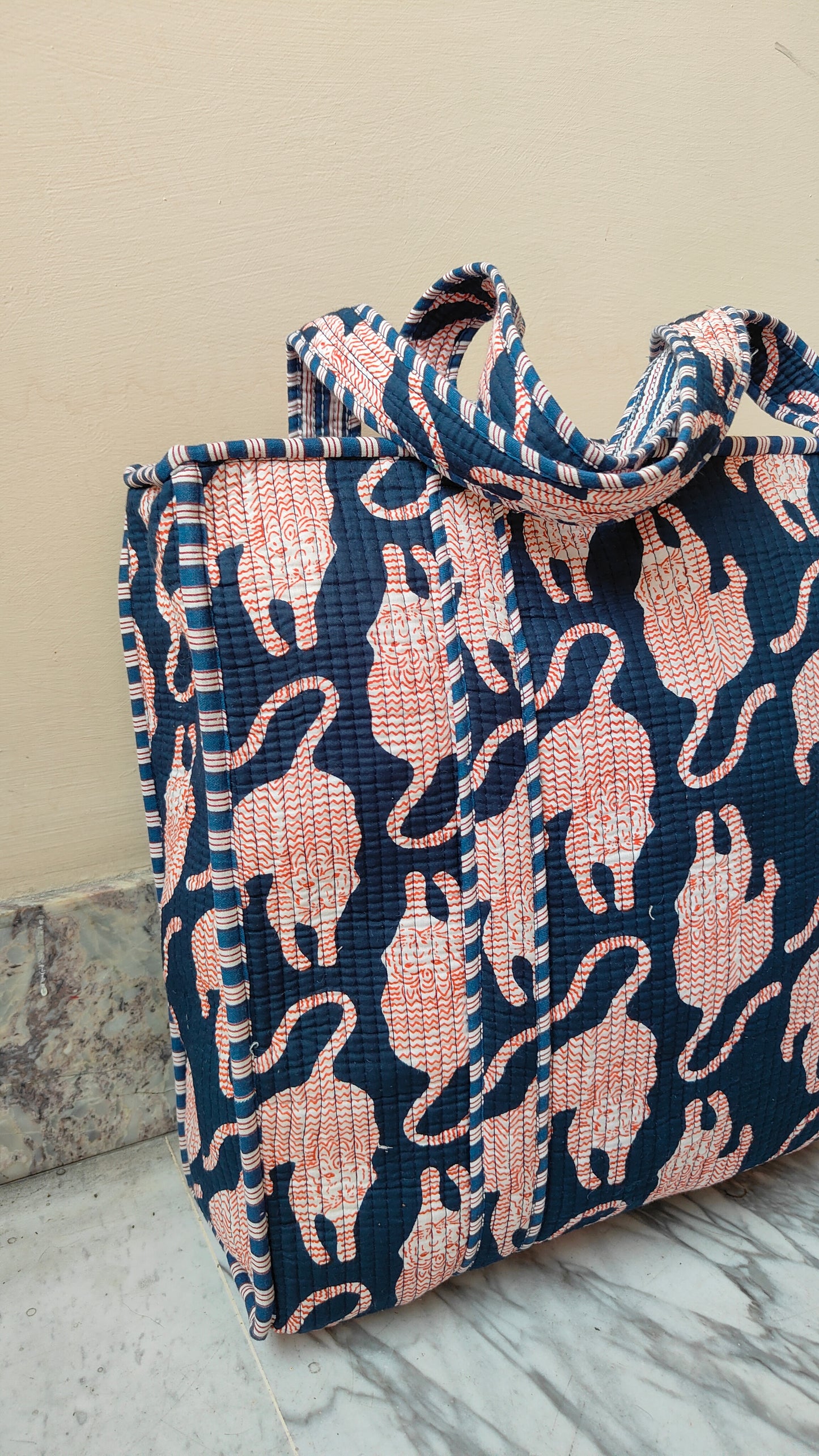 Borsa Trapuntata in Cotone – Maxi