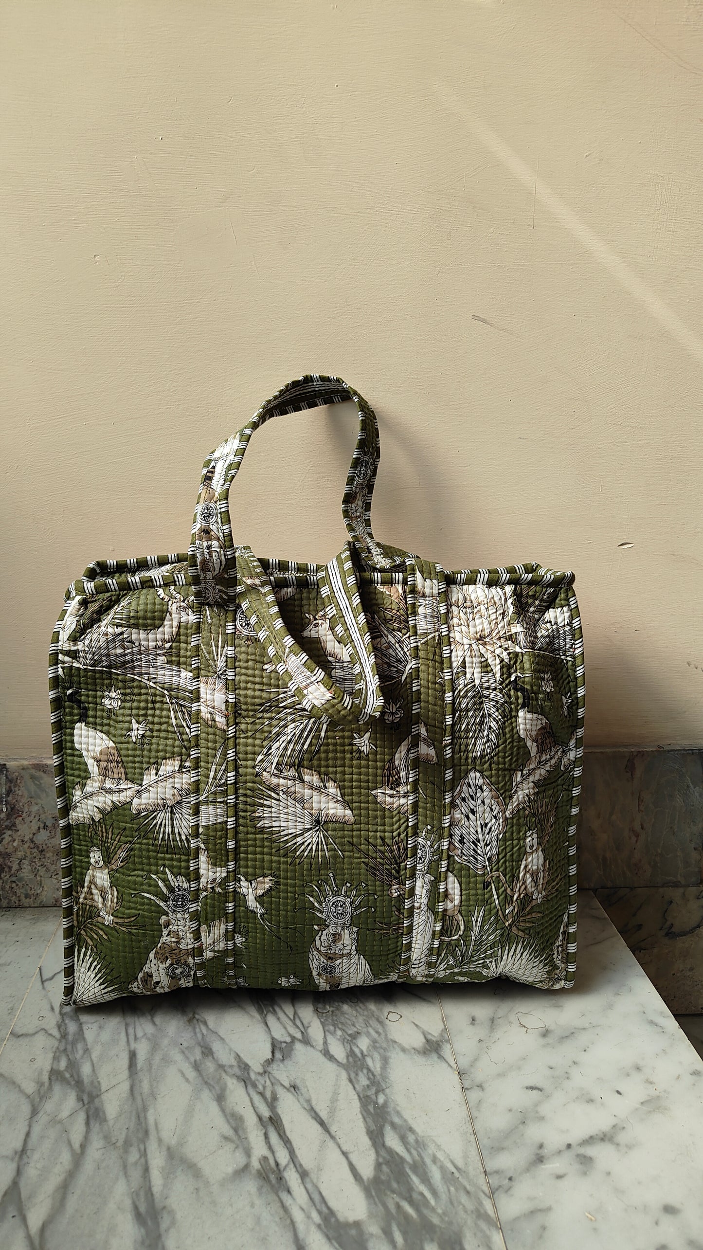 Borsa Trapuntata in Cotone – Maxi