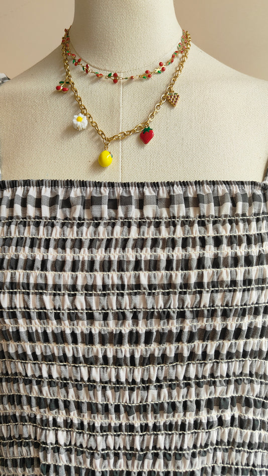 Set collane Fruttini– Acciaio inox