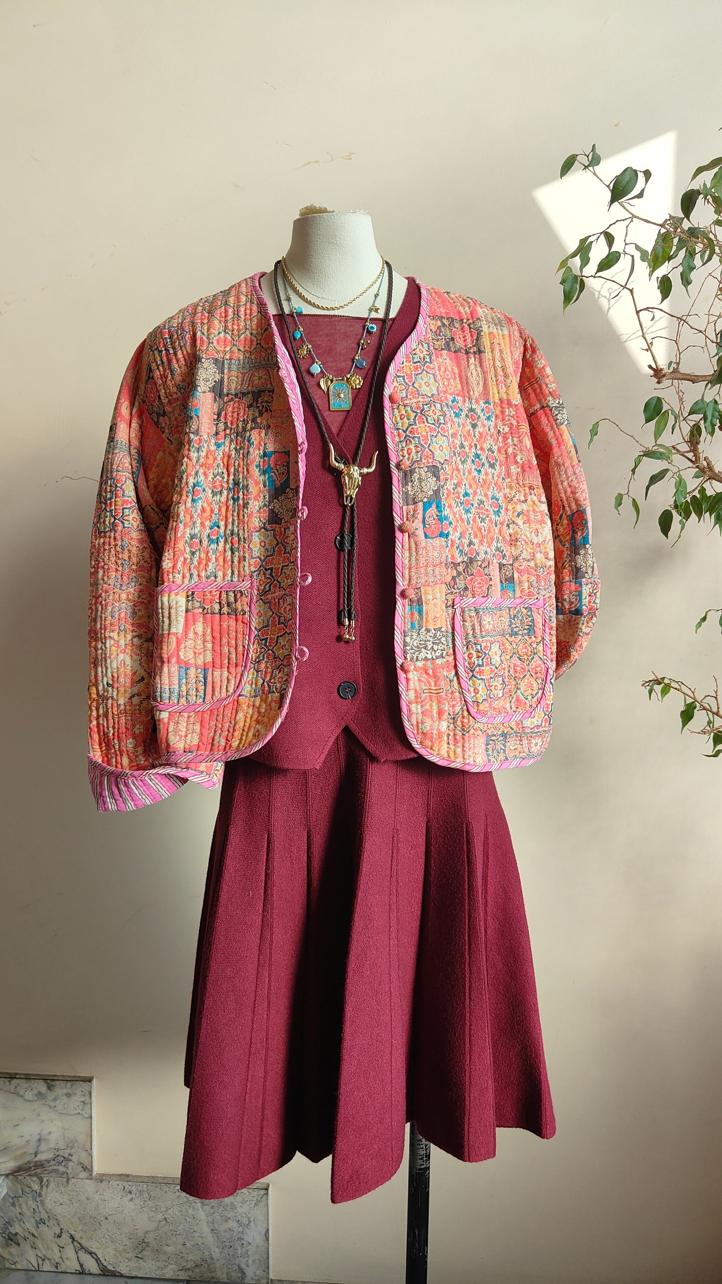 Giacca Funfair double-face