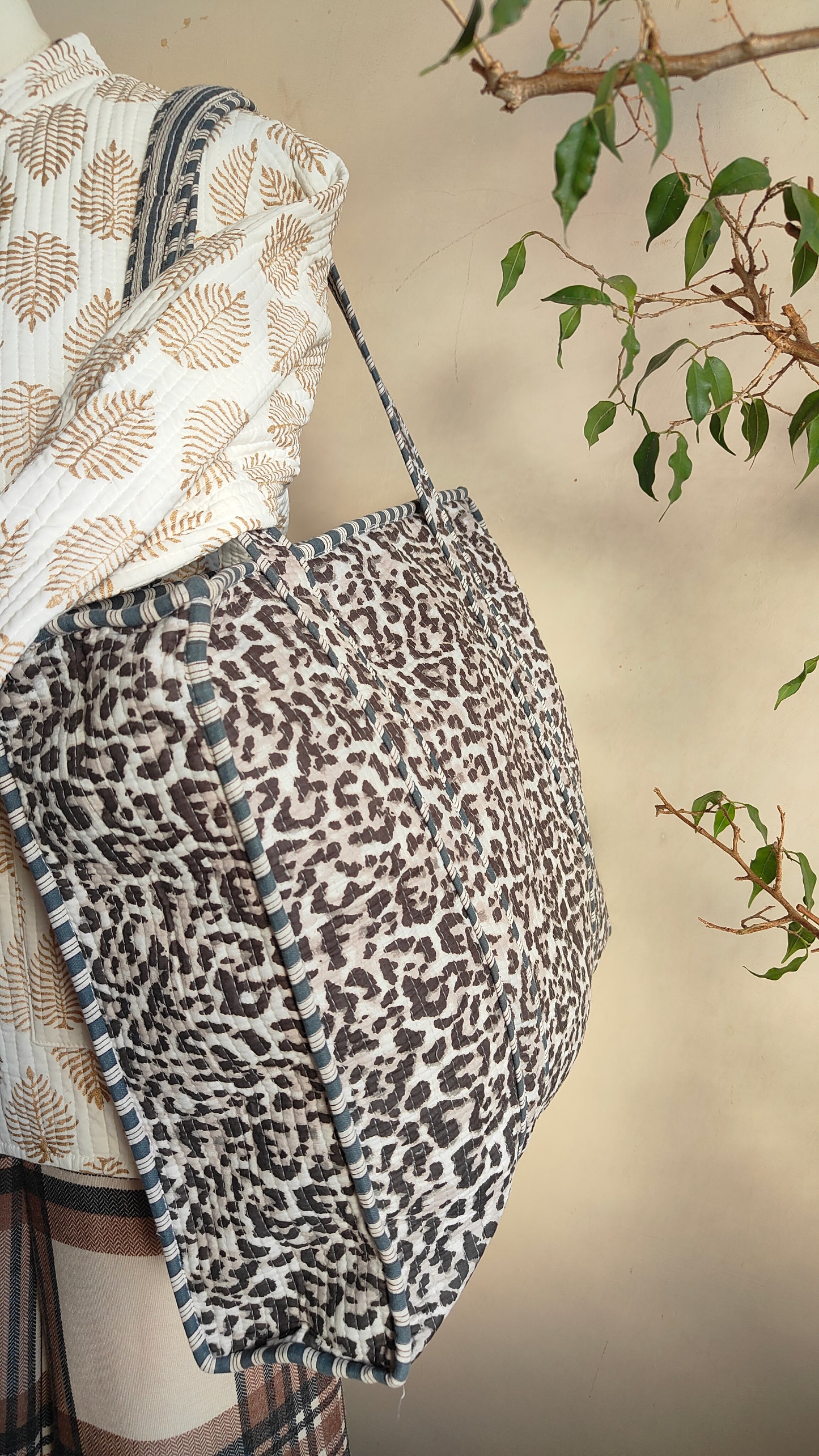 Borsa Trapuntata in Cotone – Maxi