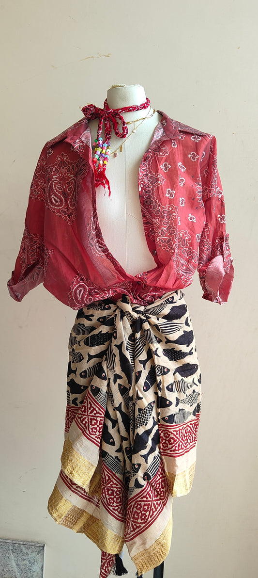 Camicia Bandana Chic