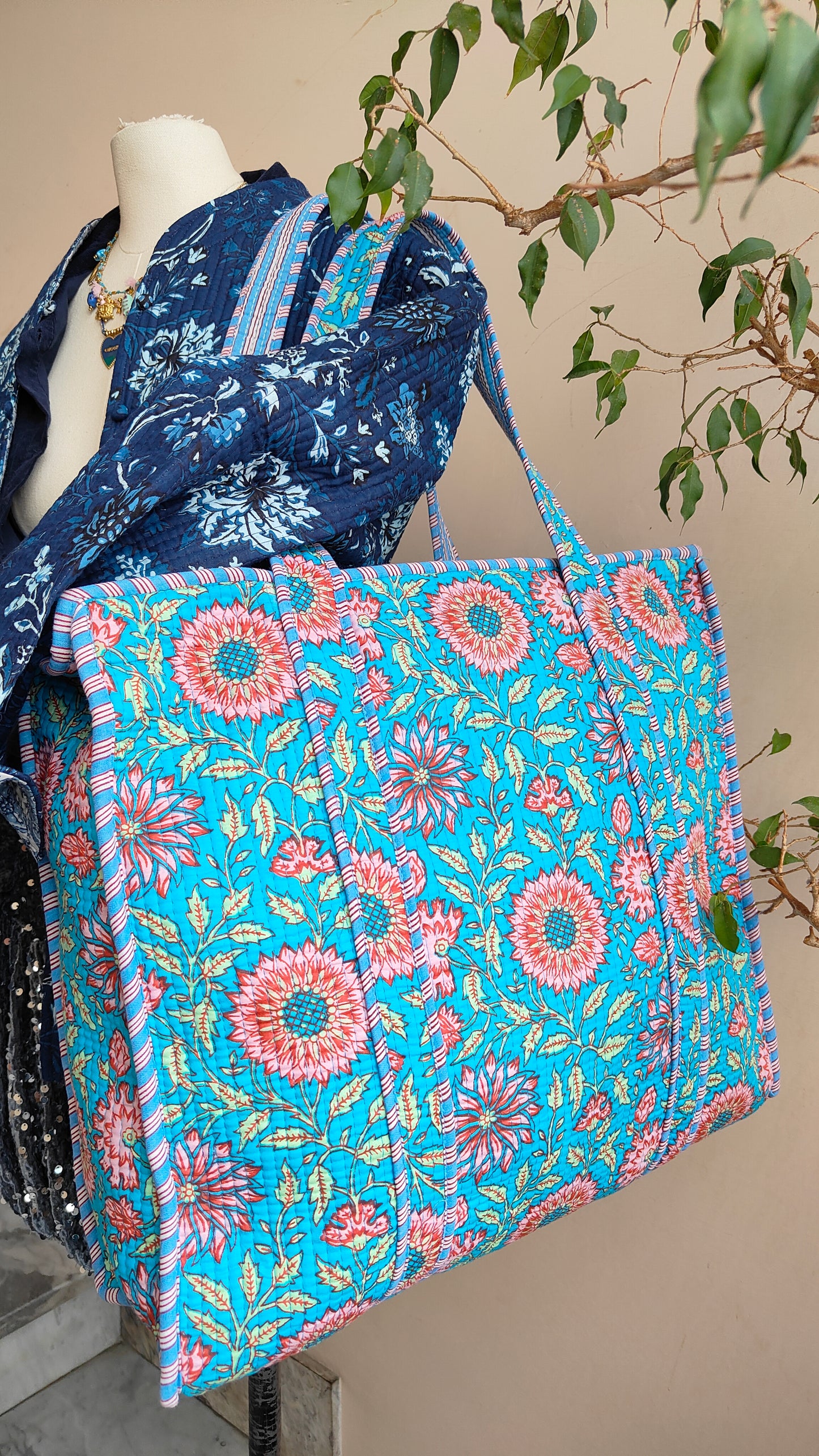 Borsa Trapuntata in Cotone – Maxi