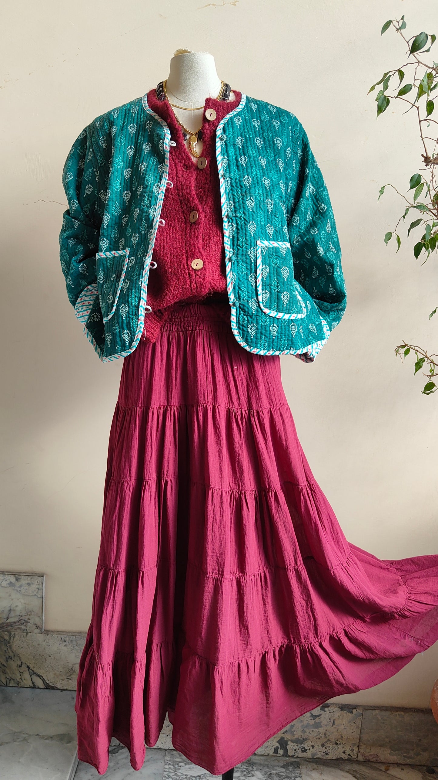 Giacca Funfair double-face