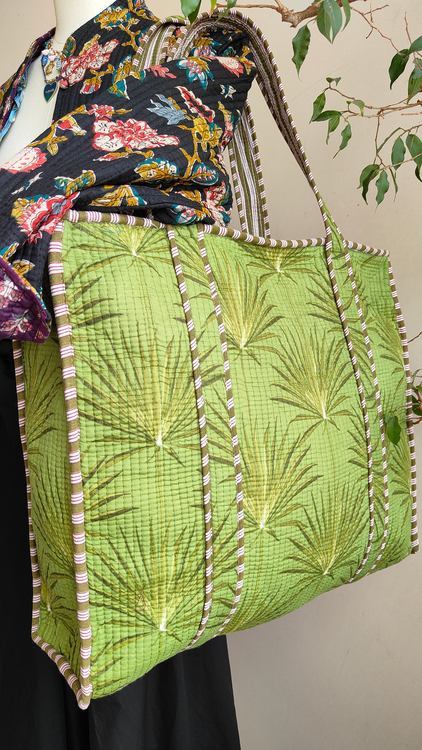 Borsa Trapuntata in Cotone – Maxi