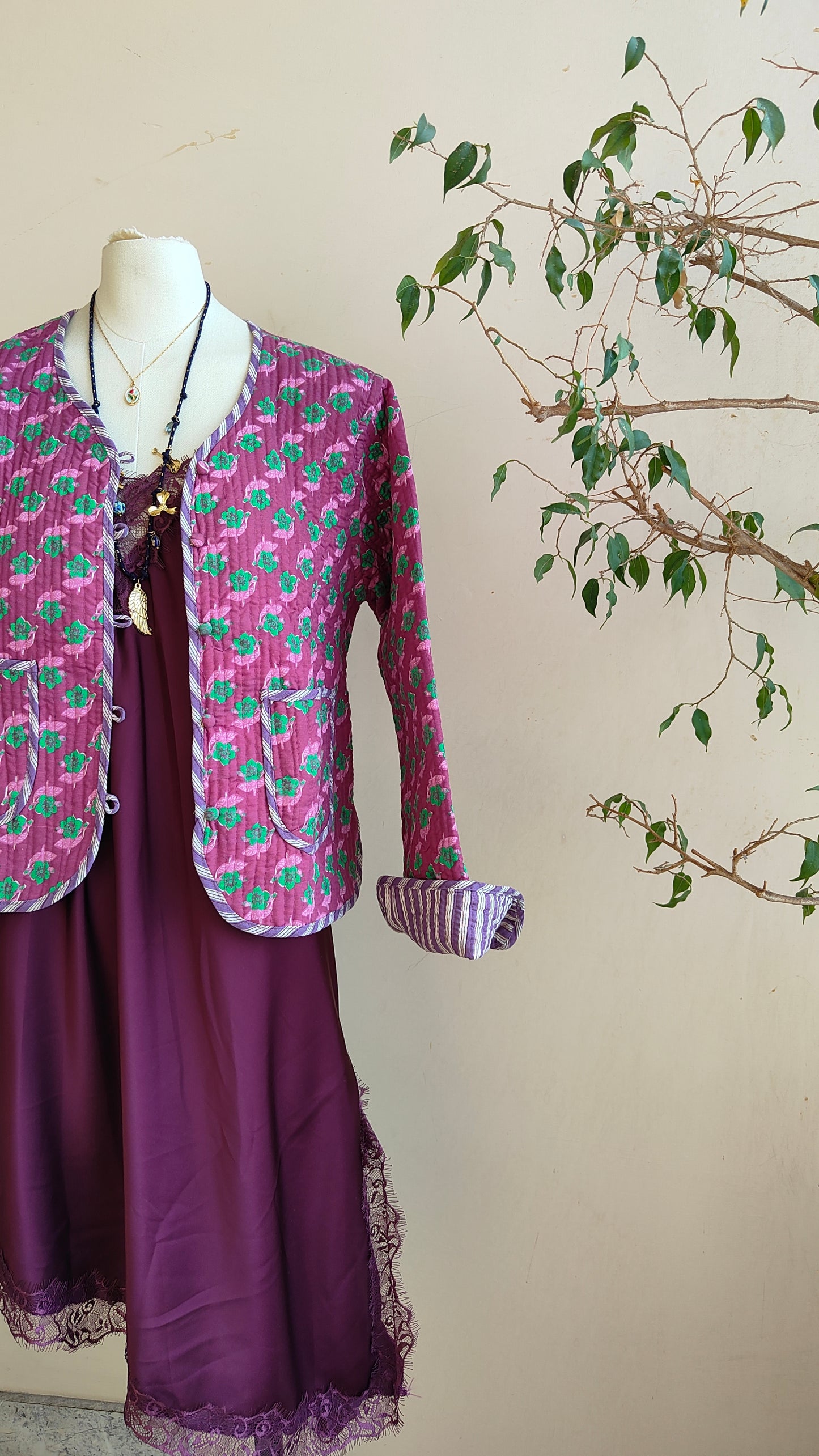 Giacca Funfair double-face