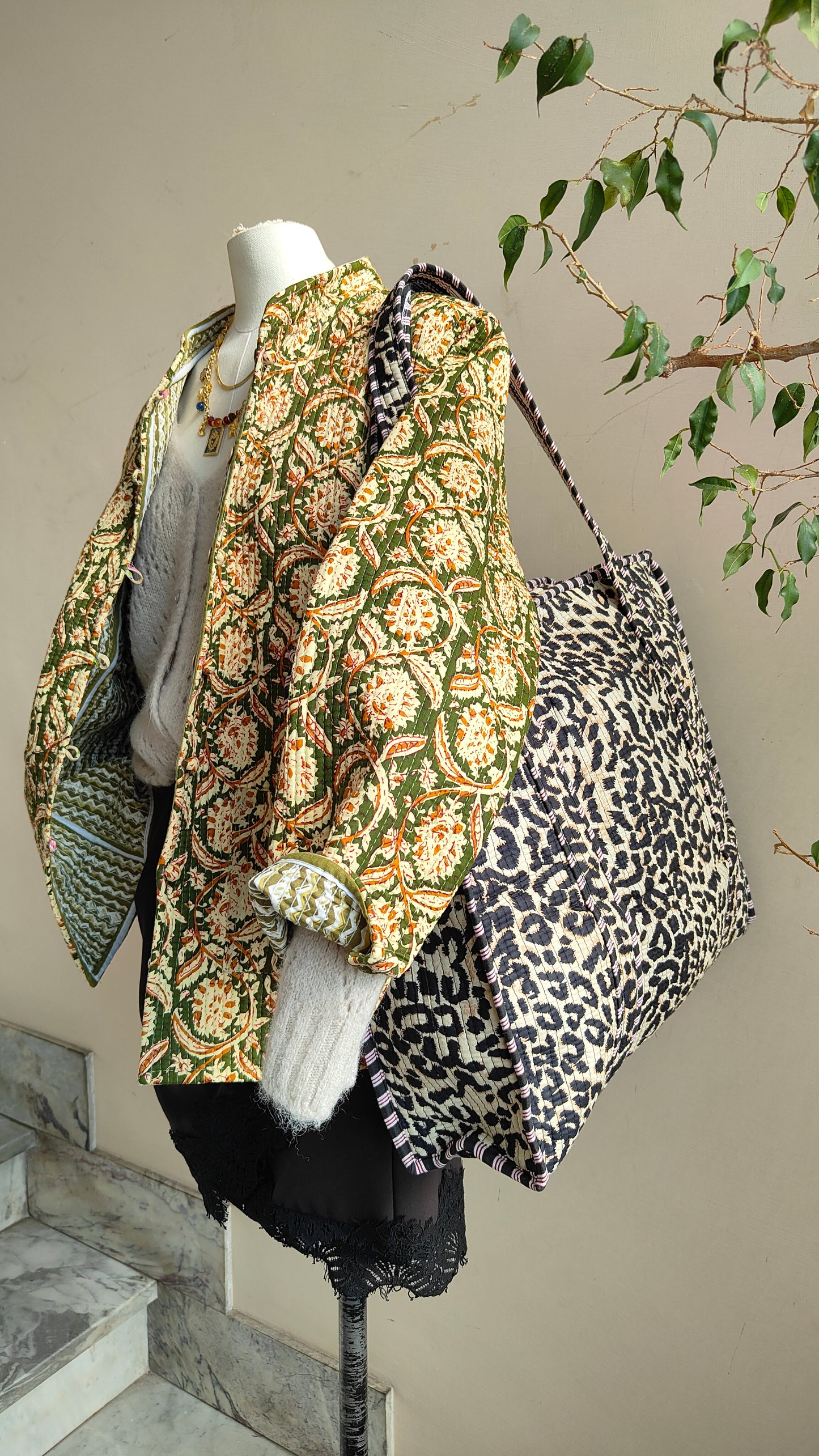 Borsa Trapuntata in Cotone – Maxi