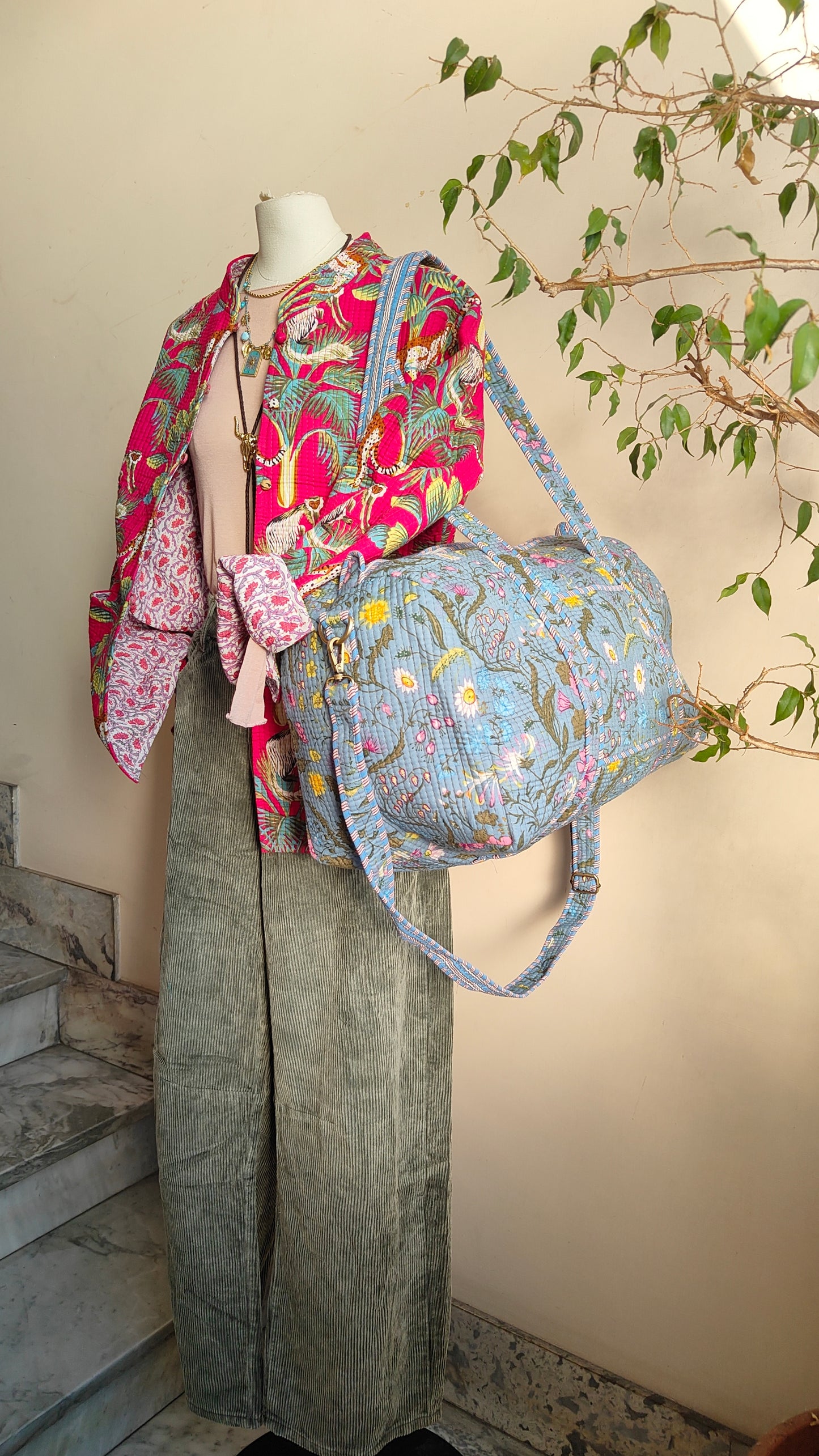 Borsone Weekender con tracolla