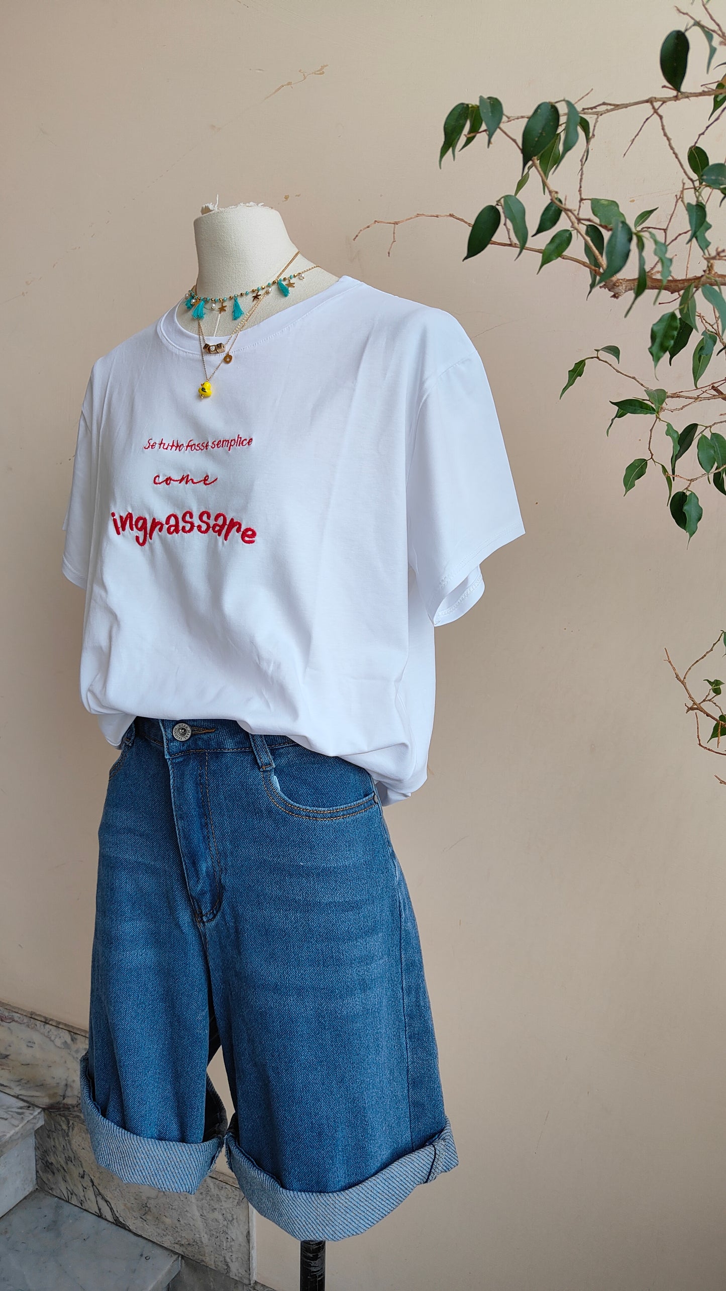 T-shirt Semplice come ingrassare