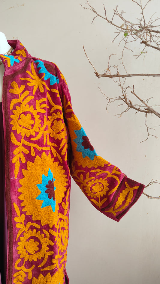 Giacca Boho lungo
