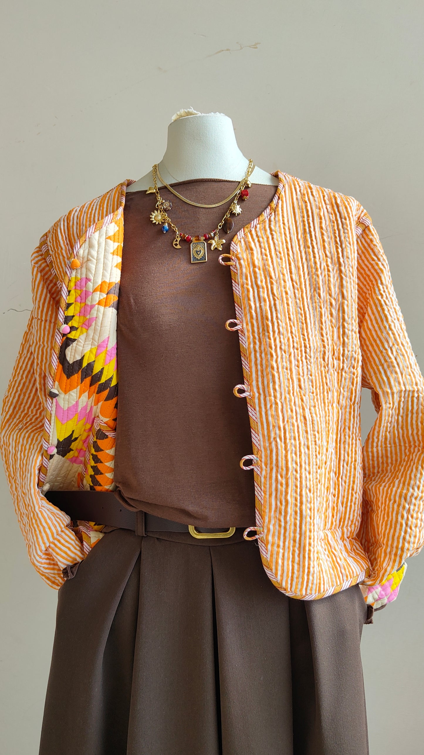 Giacca Funfair double-face