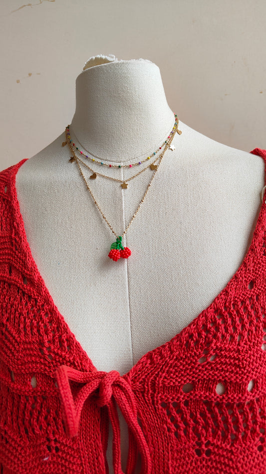 Set Collane Cherry Mood