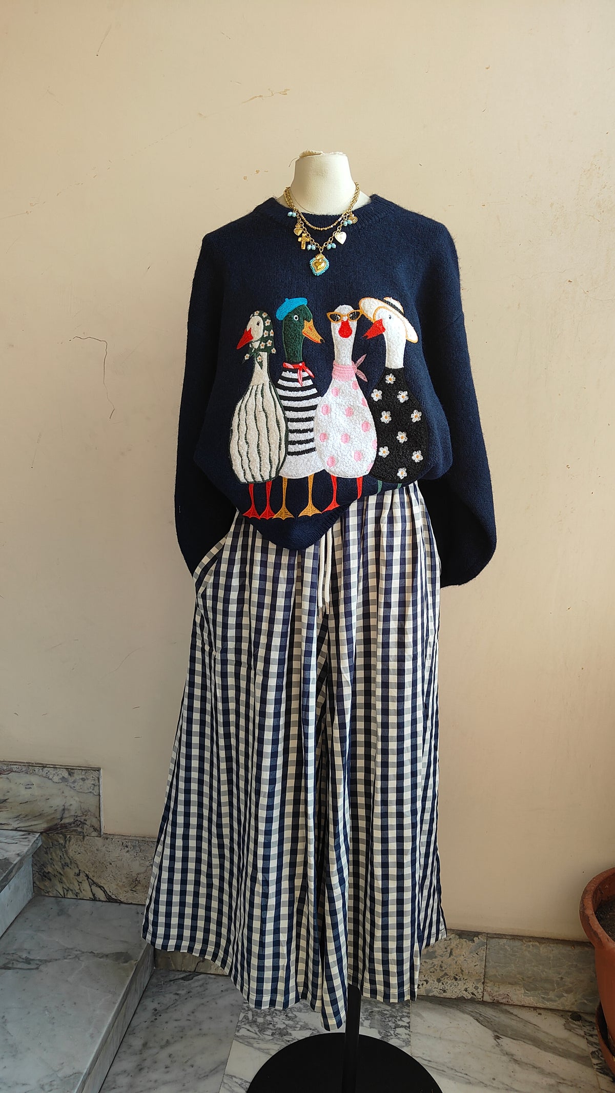 Maglione Goose Parade