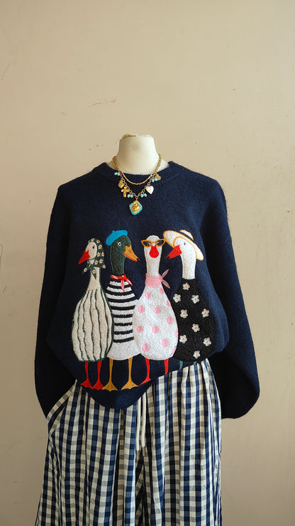 Maglione Goose Parade