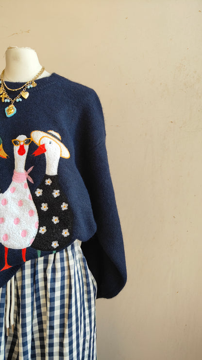 Maglione Goose Parade
