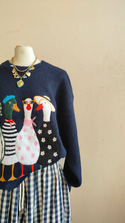 Maglione Goose Parade
