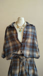 Il Completo Tartan Eloise