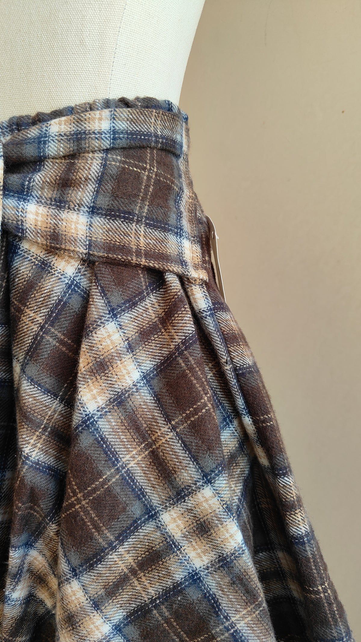 COMPLETO CHECK – CAMICIA & GONNA ASIMMETRICA