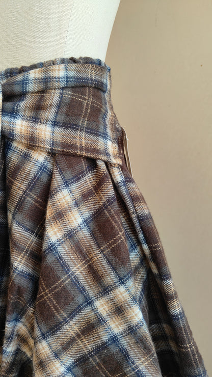 COMPLETO CHECK – CAMICIA & GONNA ASIMMETRICA