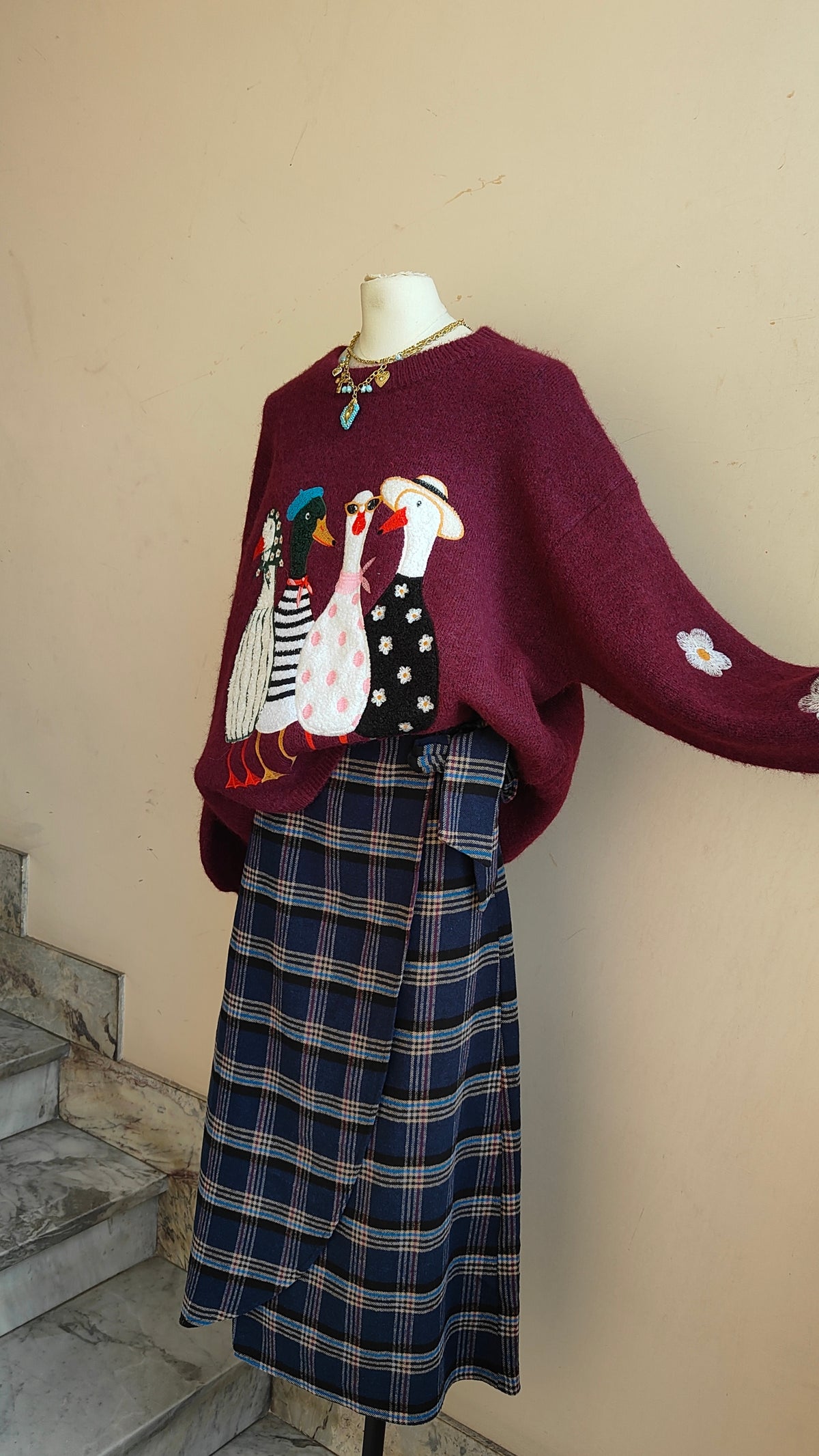 Maglione Goose Parade