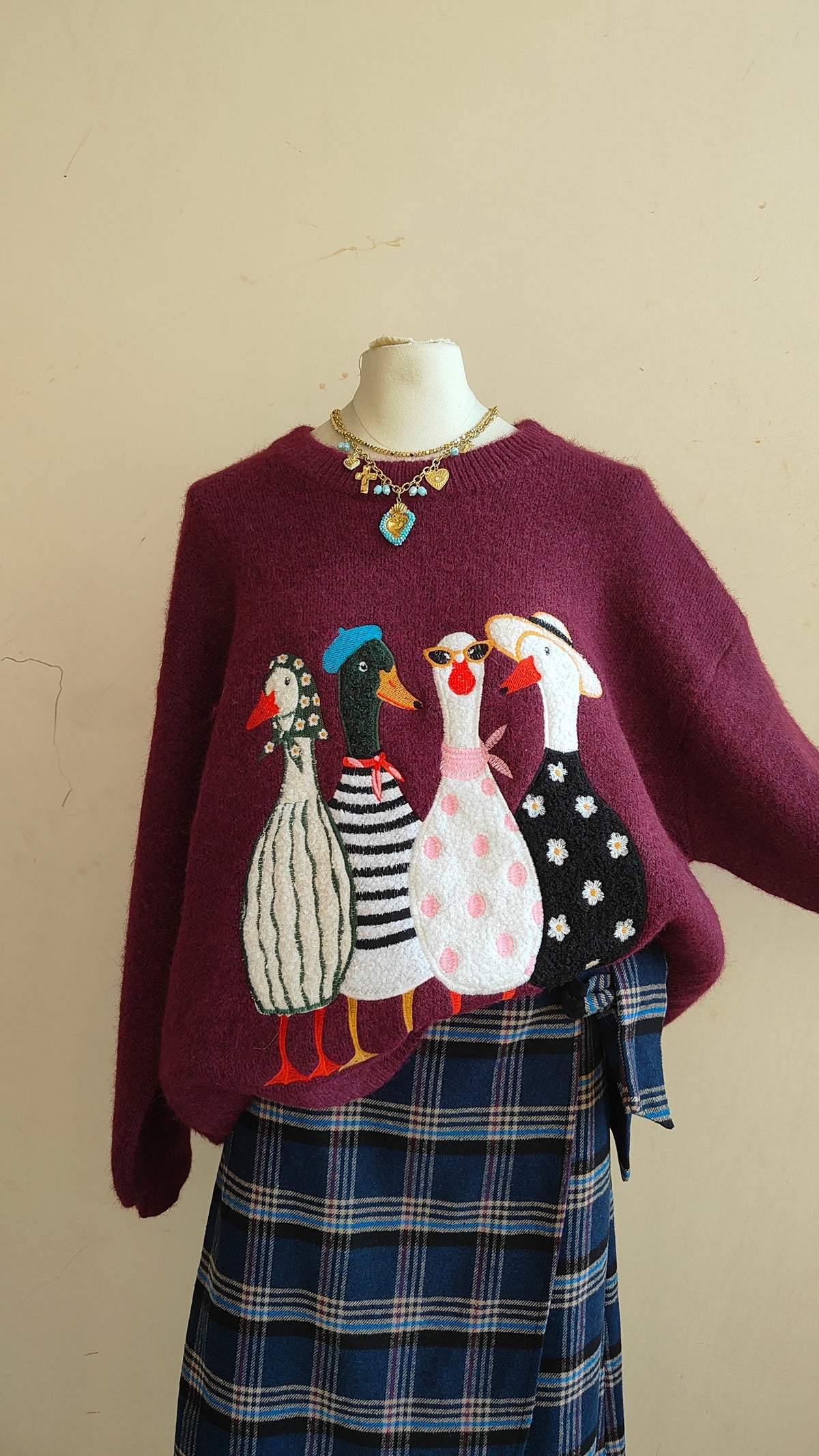 Maglione Goose Parade