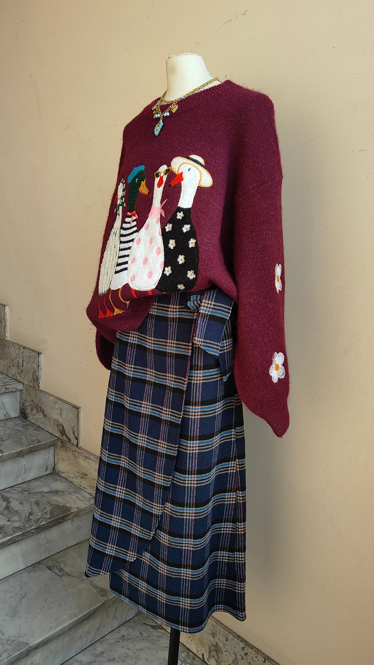 Maglione Goose Parade
