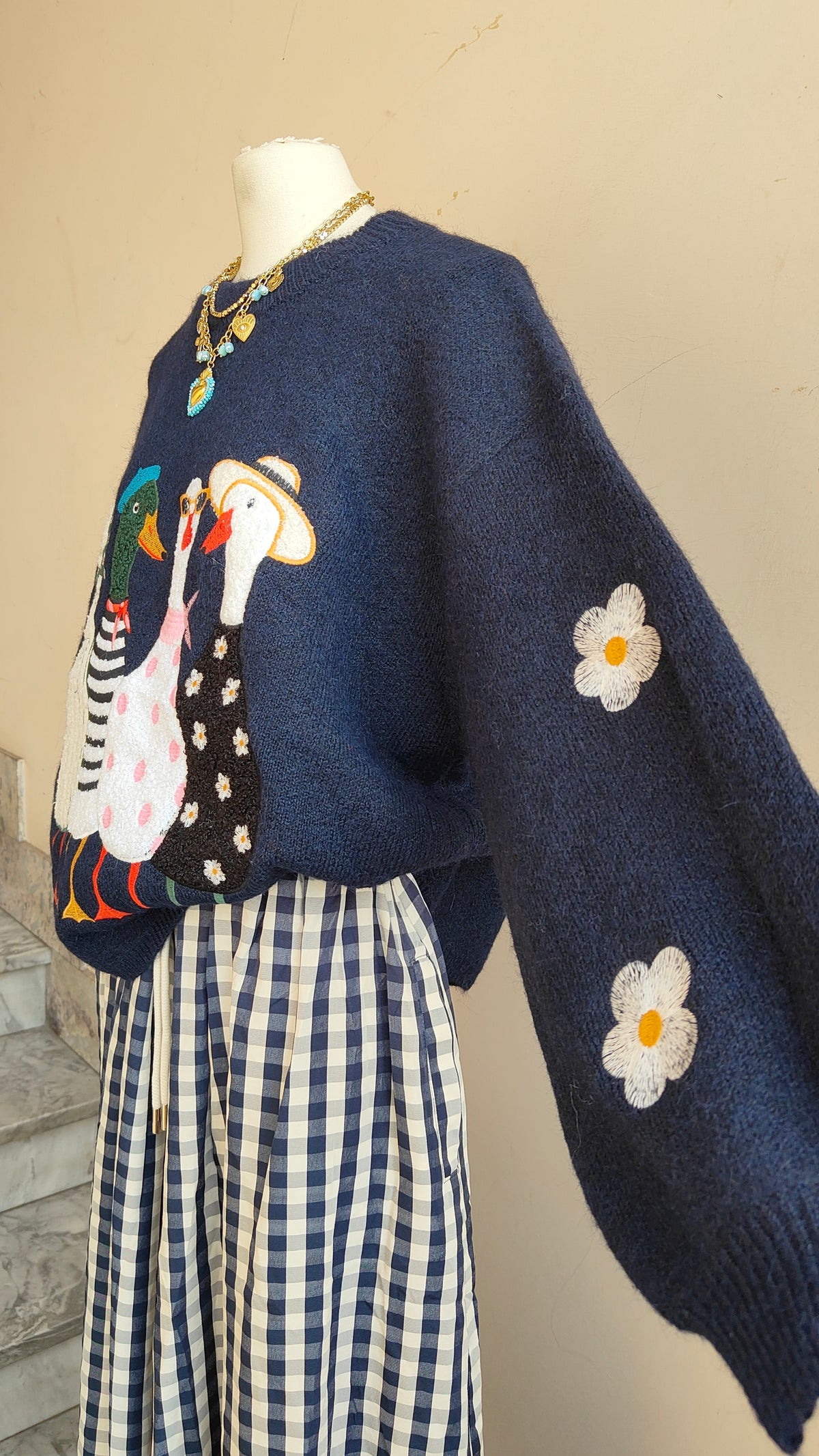 Maglione Goose Parade