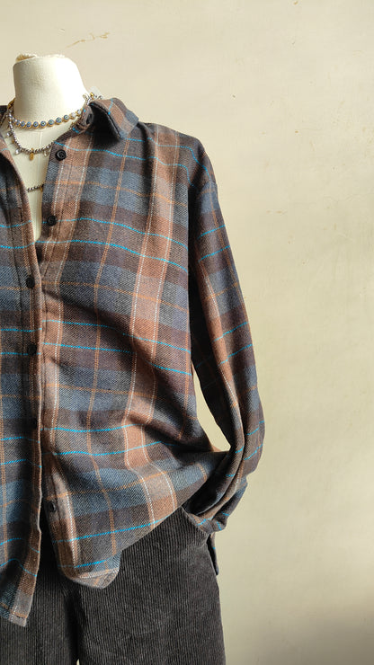 CAMICIA CHECK OVERSIZE