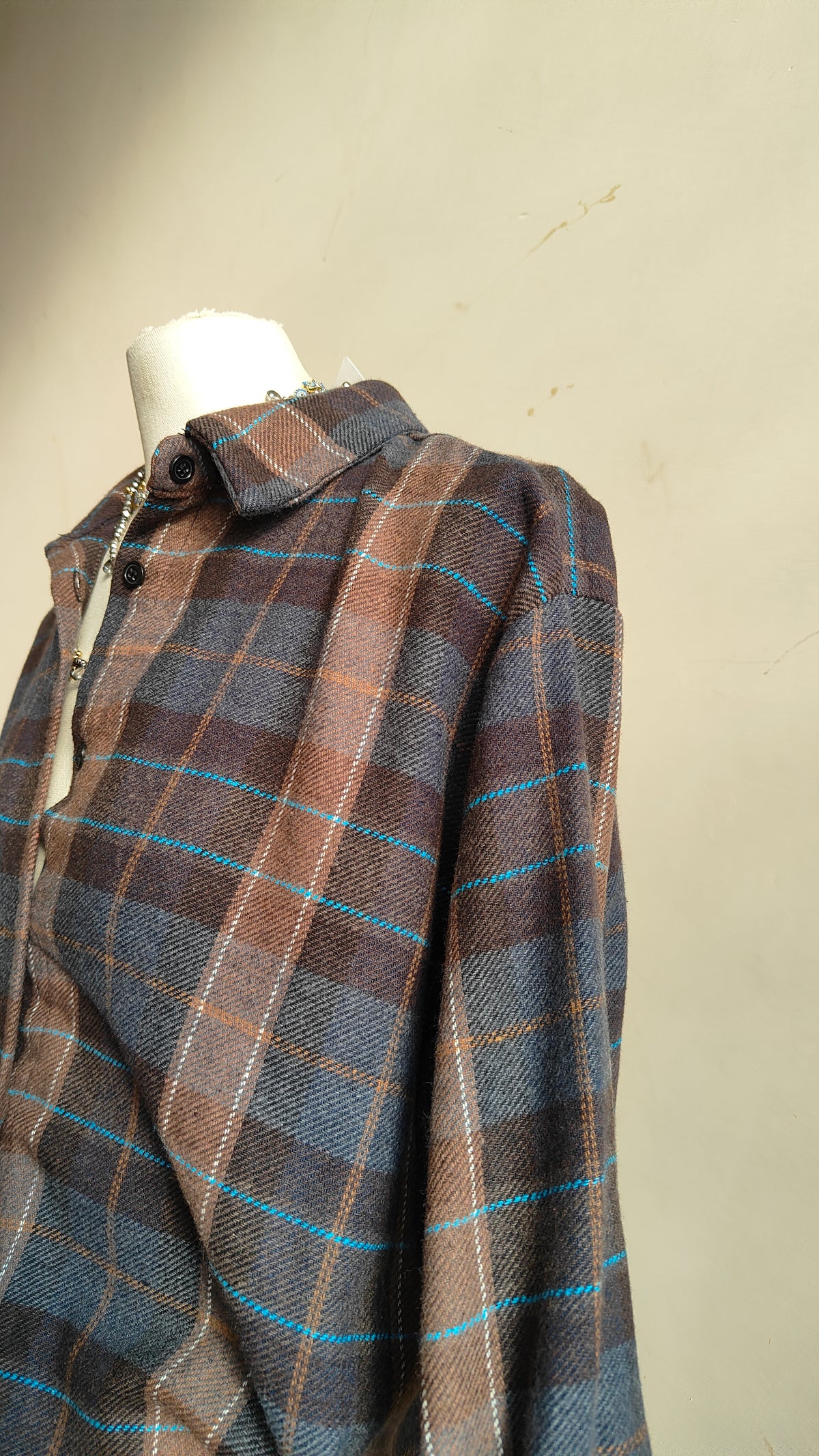 CAMICIA CHECK OVERSIZE