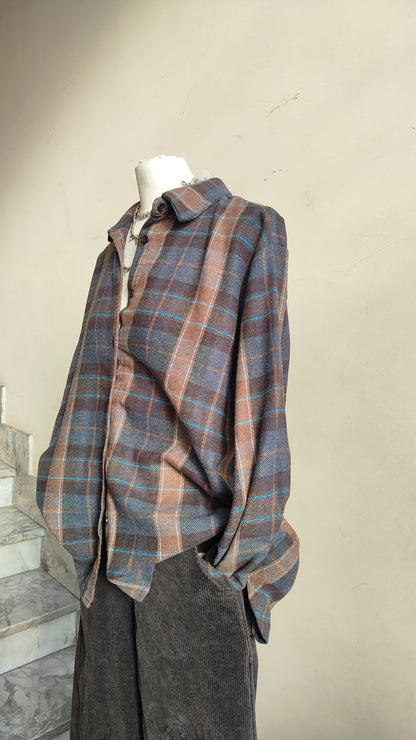 CAMICIA CHECK OVERSIZE