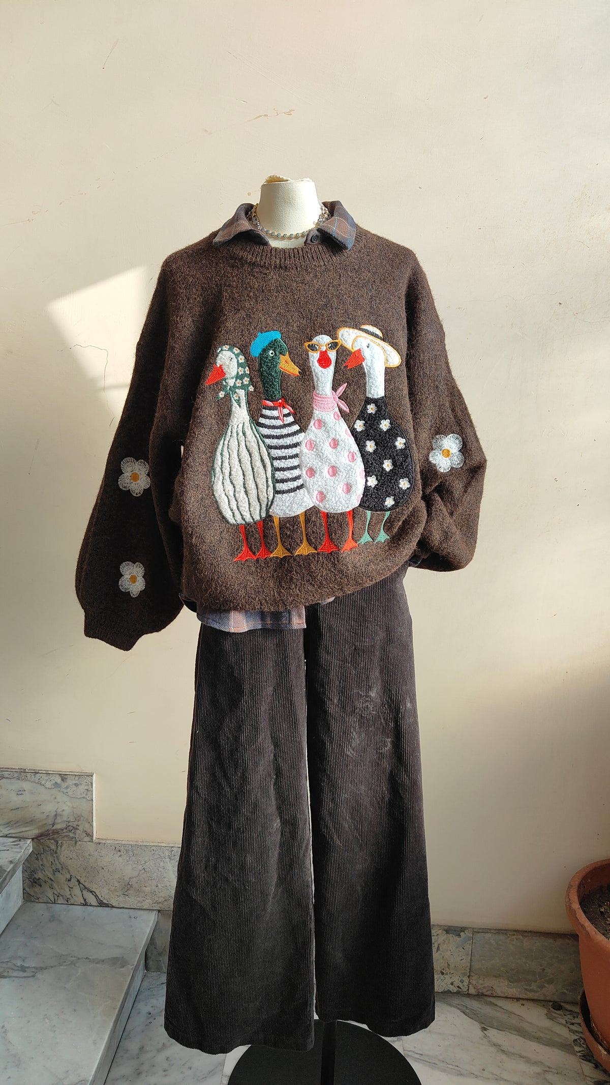 Maglione Goose Parade