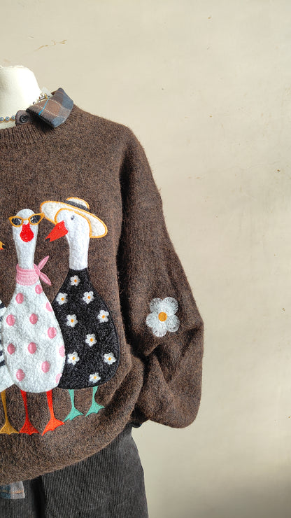 Maglione Goose Parade