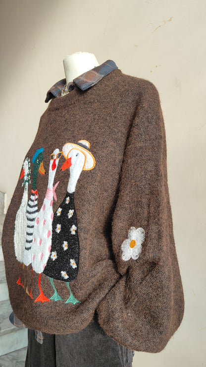 Maglione Goose Parade