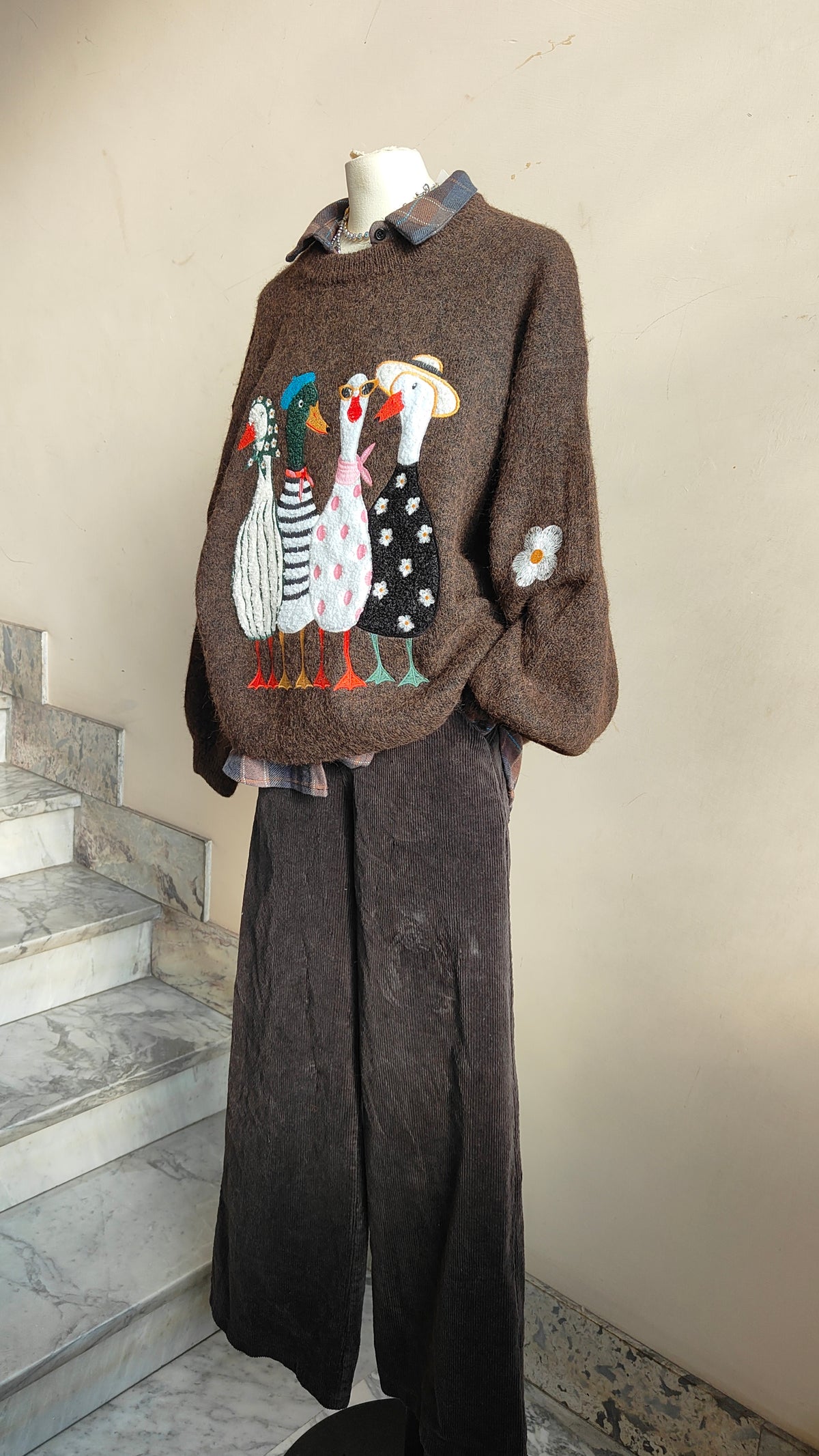 Maglione Goose Parade