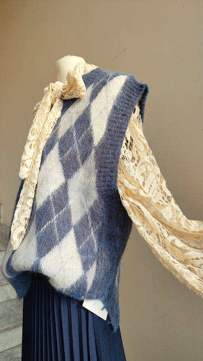Gilet Margot – Fantasia Argyle