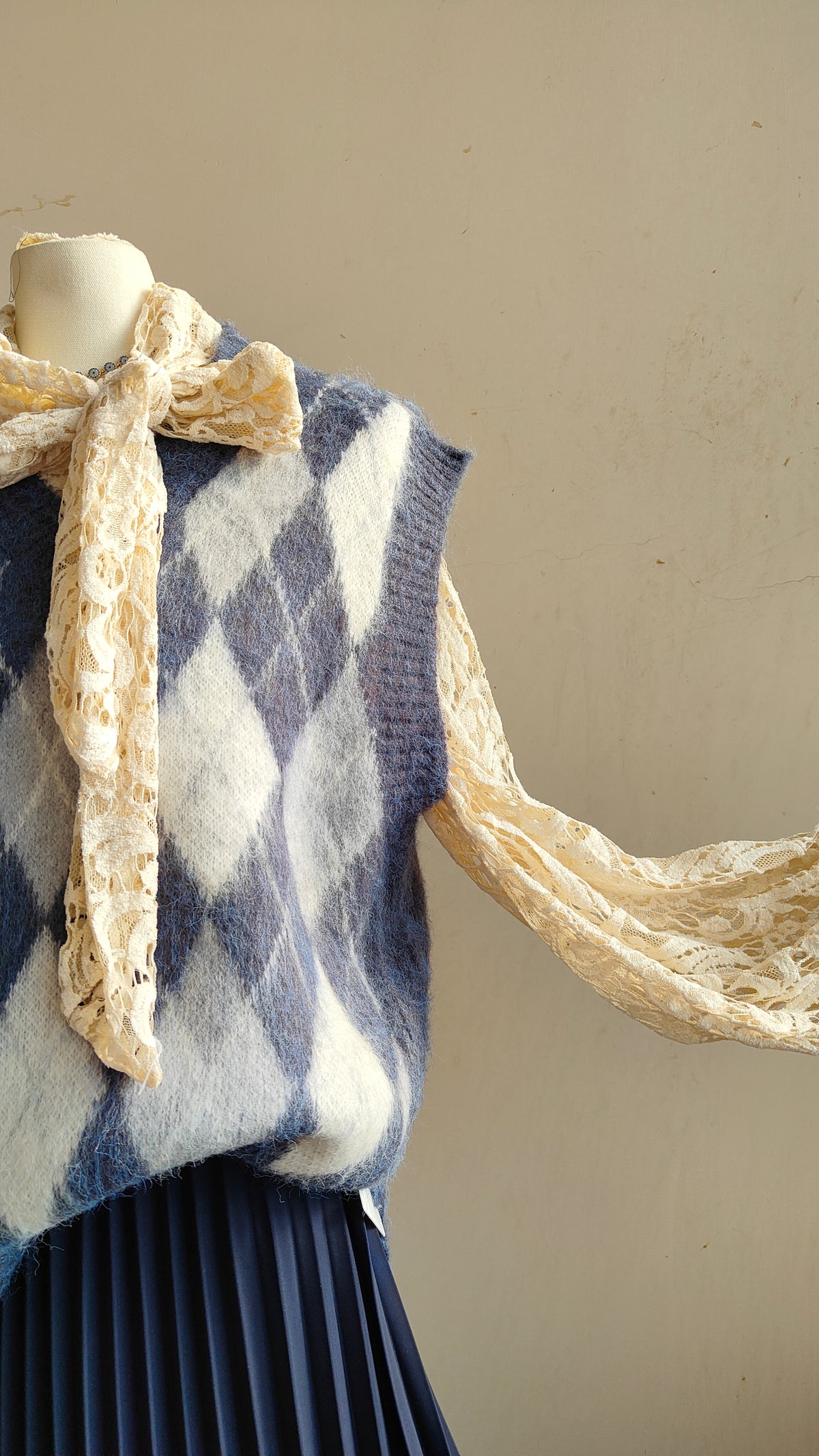 Gilet Margot – Fantasia Argyle