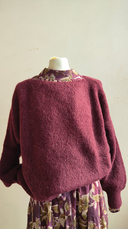 Maglione Odette – Scollo a Barca in Alpaca