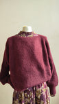 Maglione Odette – Scollo a Barca in Alpaca