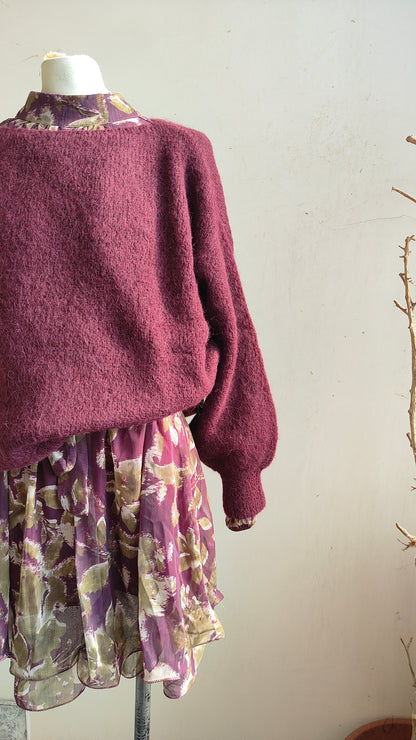 Maglione Odette – Scollo a Barca in Alpaca
