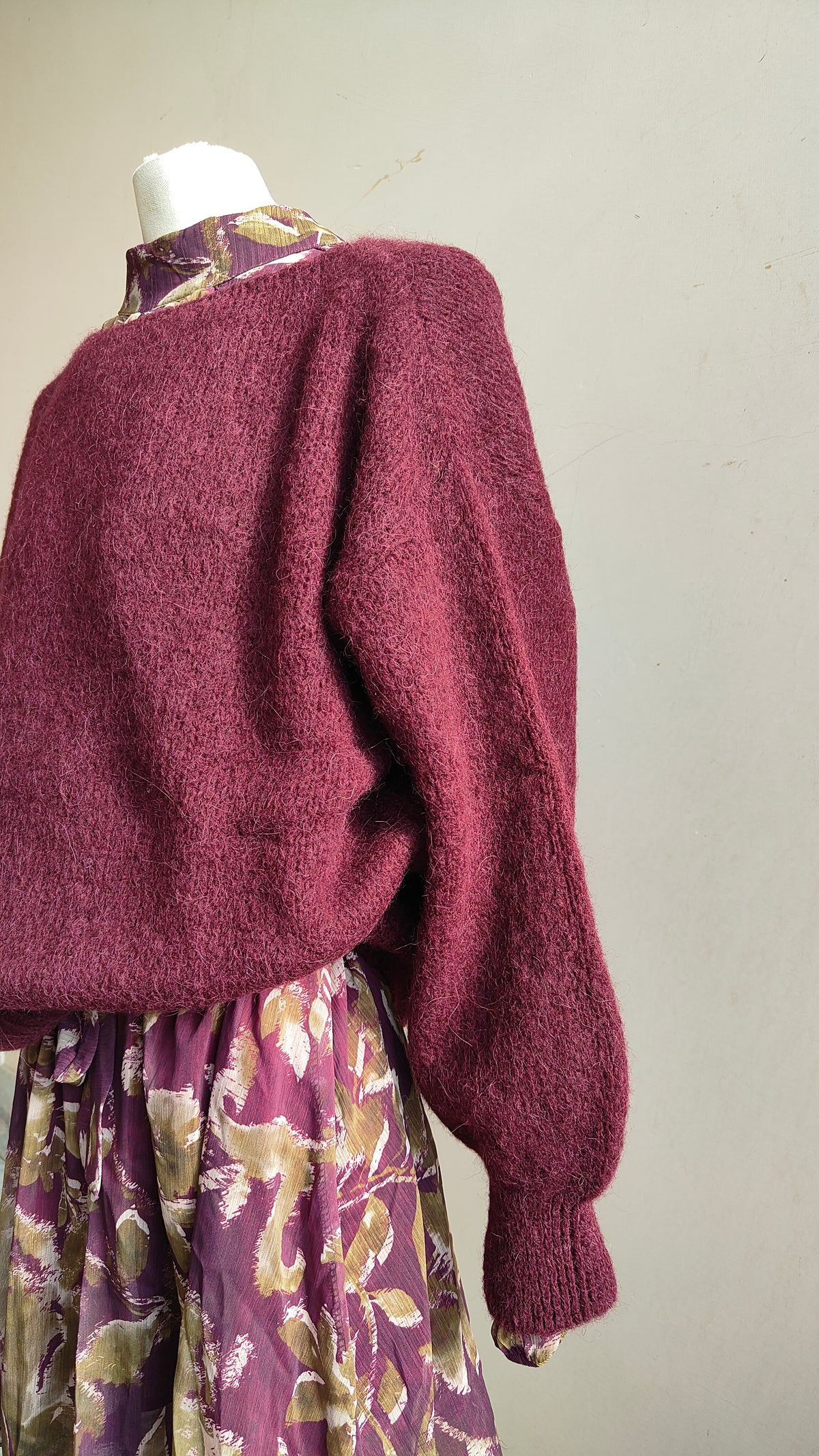 Maglione Odette – Scollo a Barca in Alpaca