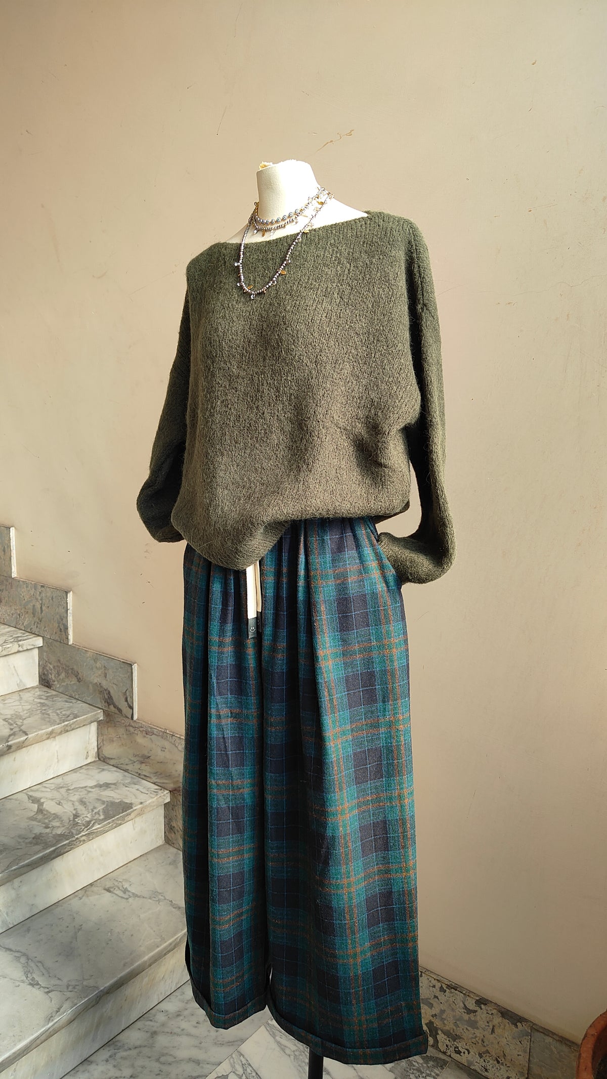 Maglione Odette – Scollo a Barca in Alpaca