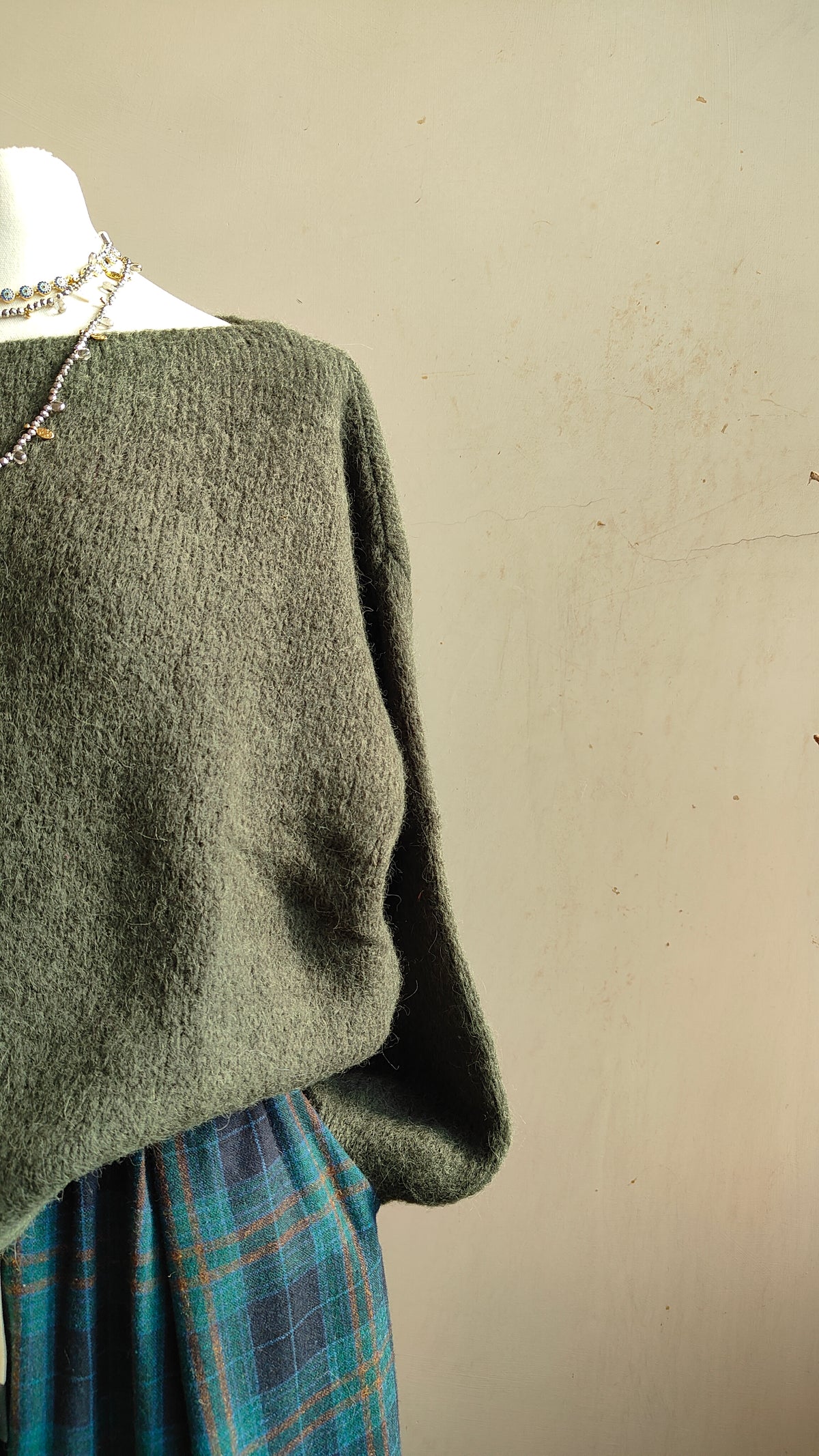 Maglione Odette – Scollo a Barca in Alpaca