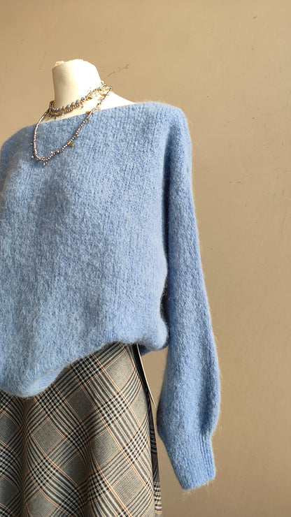 Maglione Odette – Scollo a Barca in Alpaca