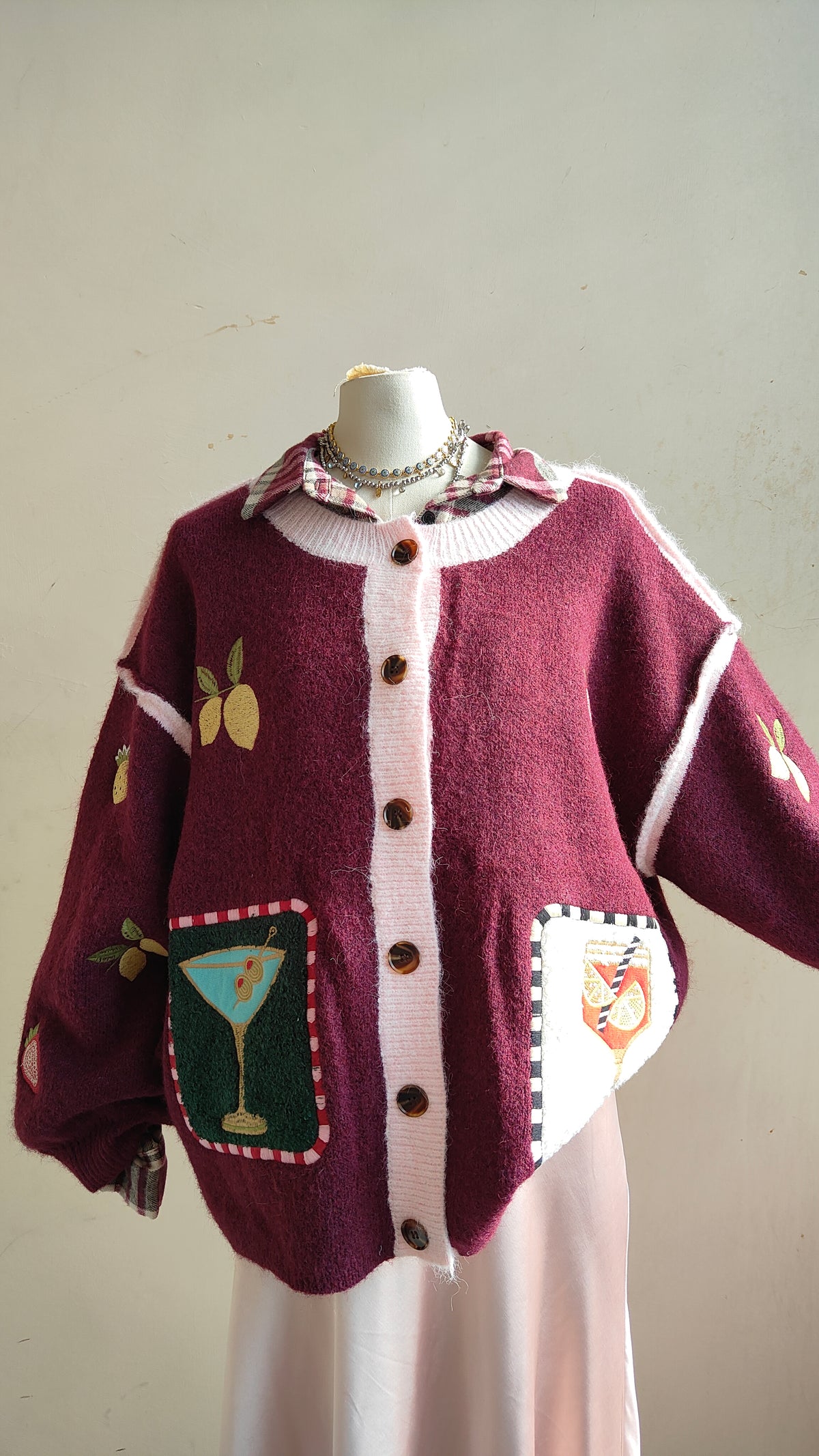 Cardigan Bonbon – Fantasia Ricamata
